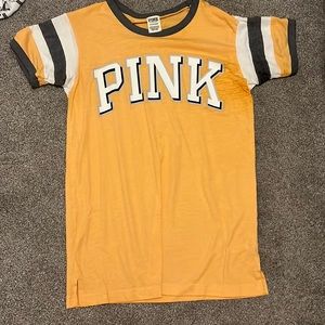 Yellow Pink Tee Shirt